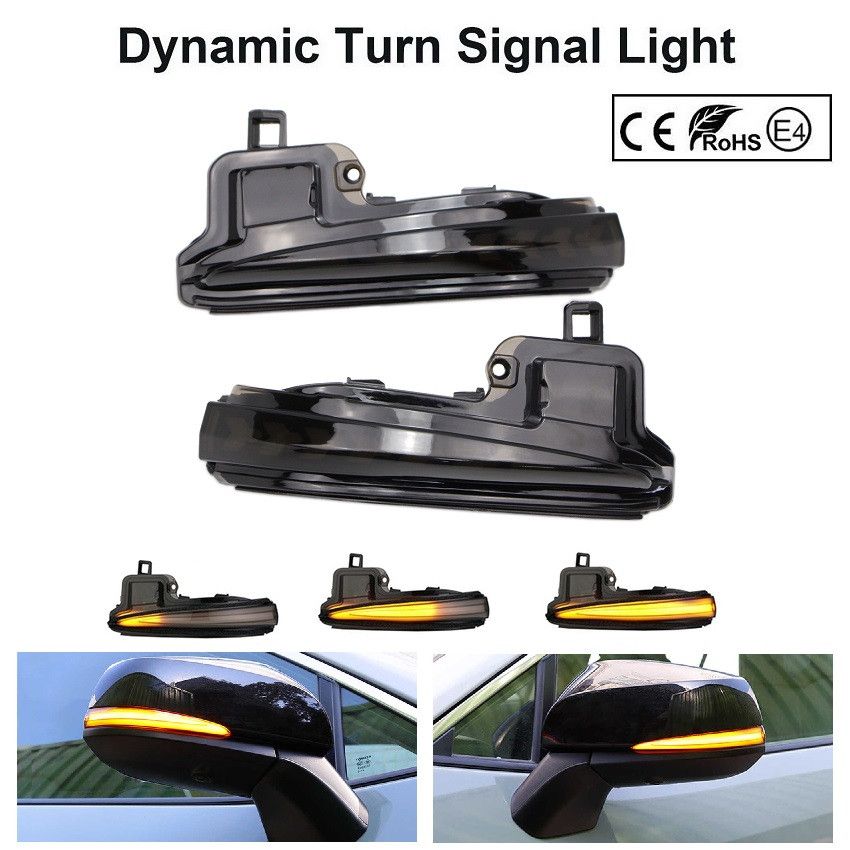 LED BOCNI DYNAMIC MIGAVCI U RETROVIZORU, TIPSKI - TOYOTA - SMOKE LENS 2011M12 Beograd Zemun